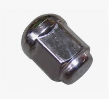 Гайка колесная М12х1.5х32 хром конус, ключ 19